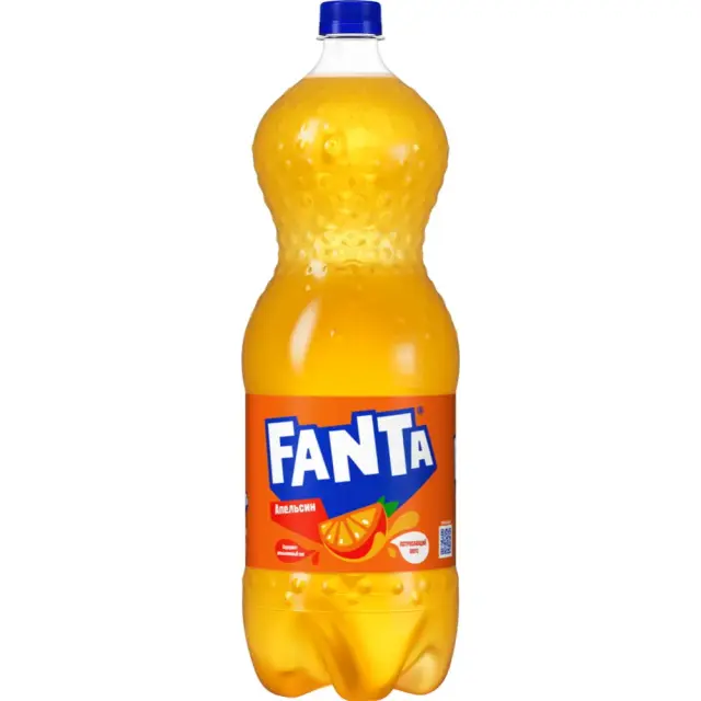 Напиток газированный Fanta апельсин, 2 л