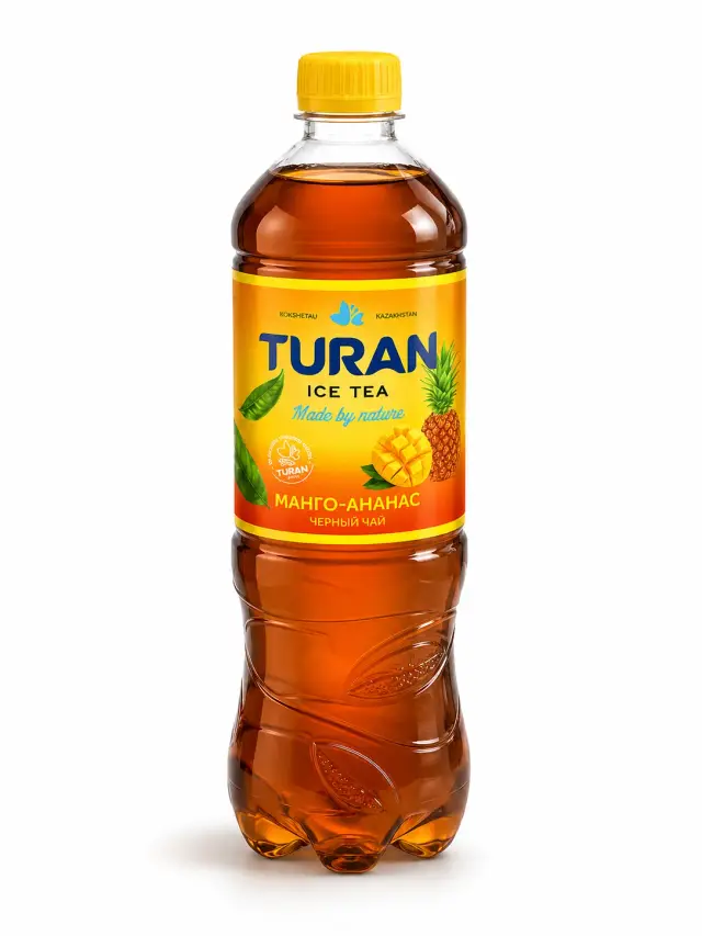 Холодный чай TURAN ананас - манго 1 л